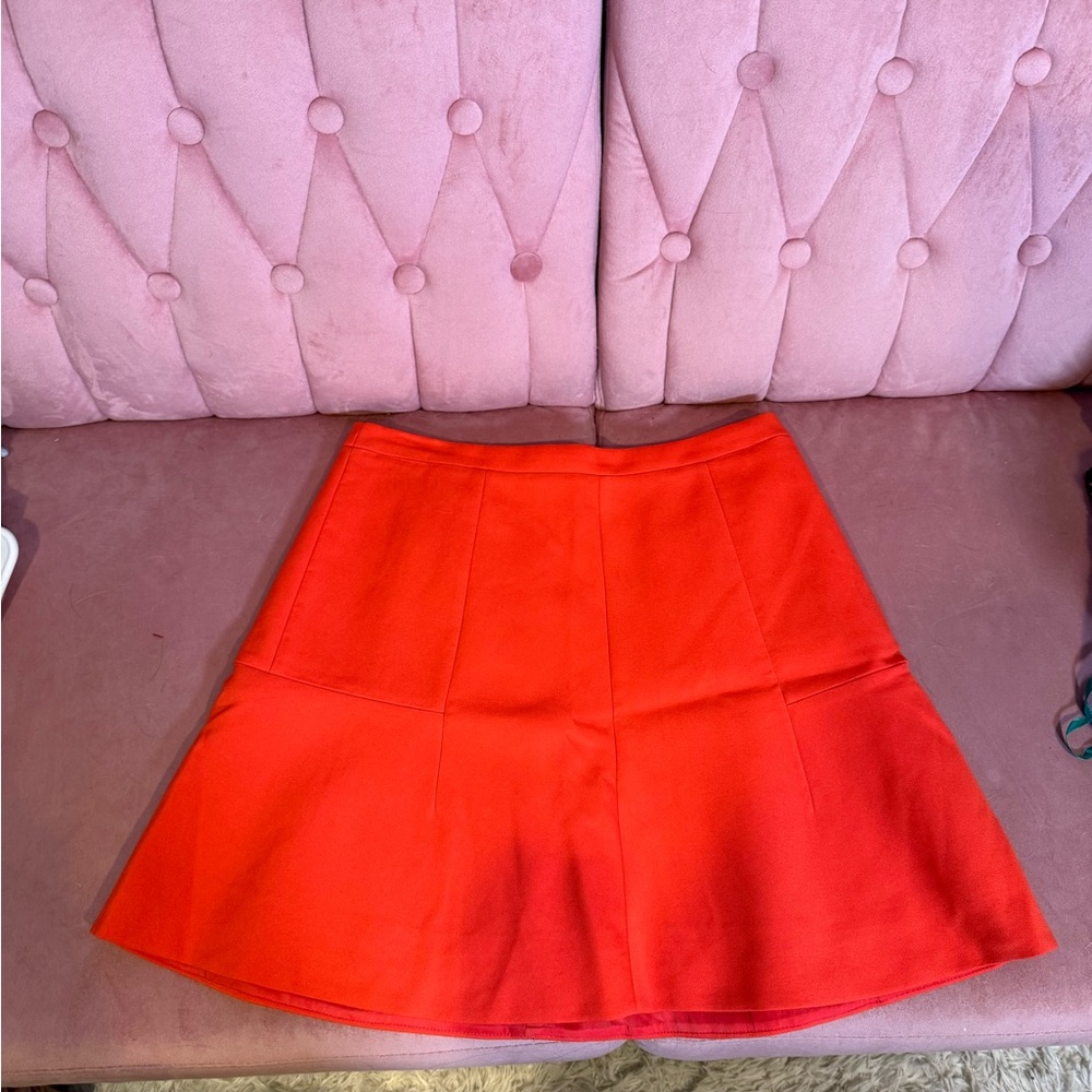 Elegant Red Women's Skirt